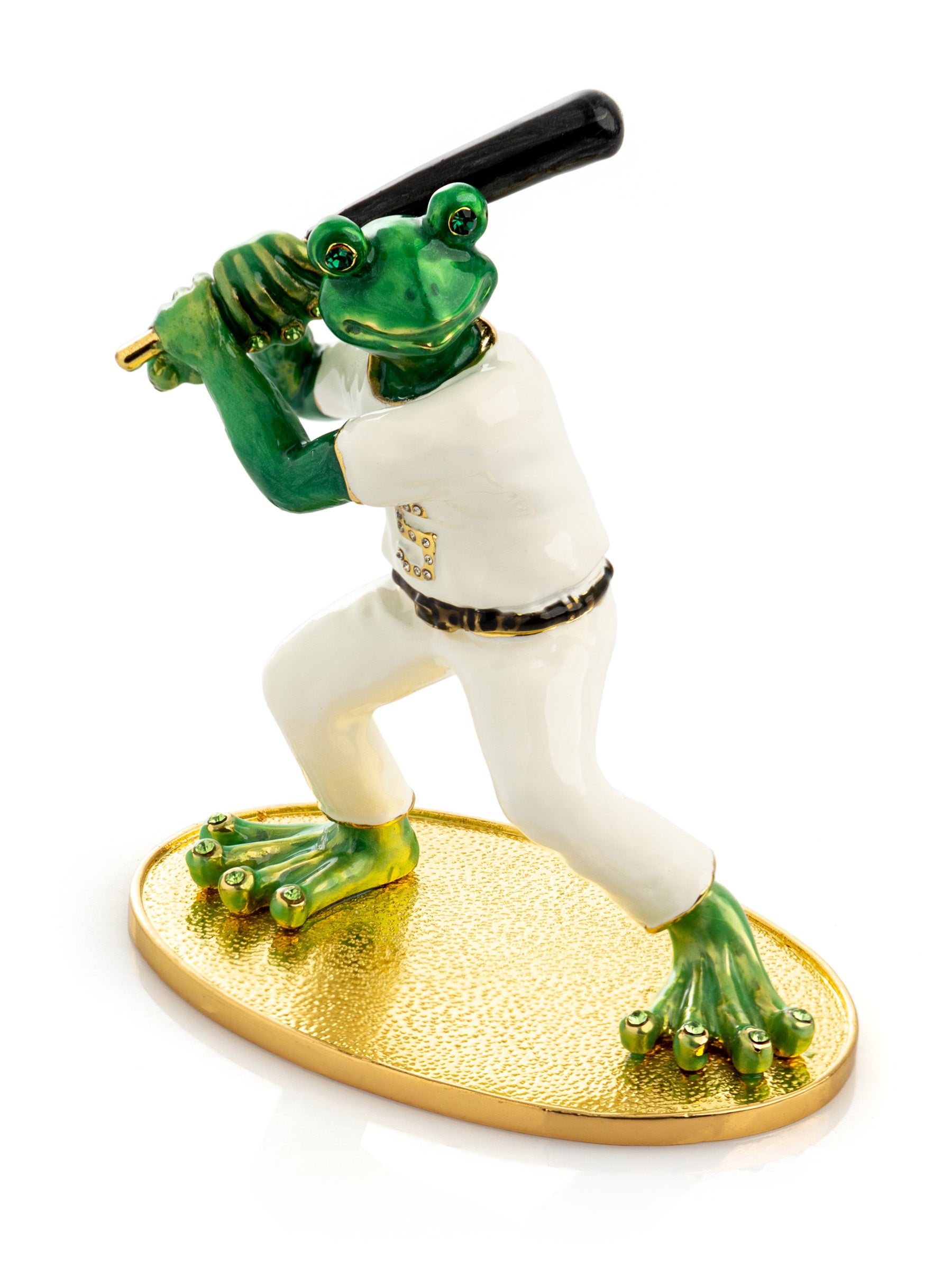 Keren Kopal Frog Playing Baseball