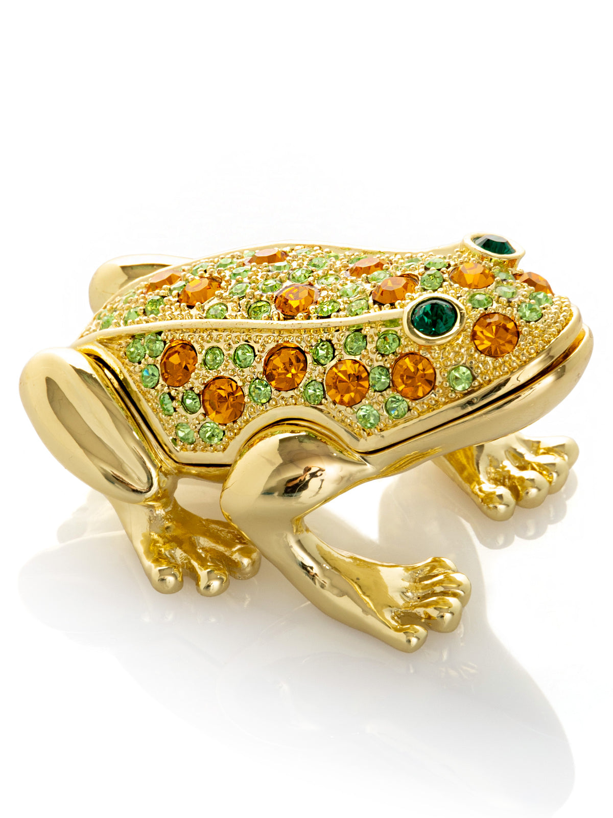 Keren Kopal Gold & Green Frog