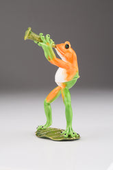 Keren Kopal Trumpet Playing Frog