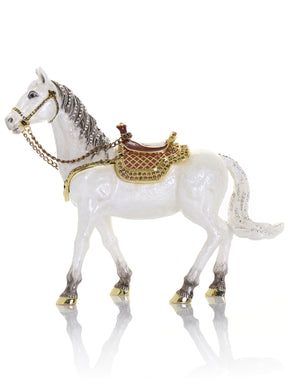 Keren Kopal White Horse Limited Edition 1-250 trinket box