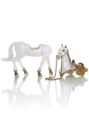 Keren Kopal White Horse Limited Edition 1-250 trinket box