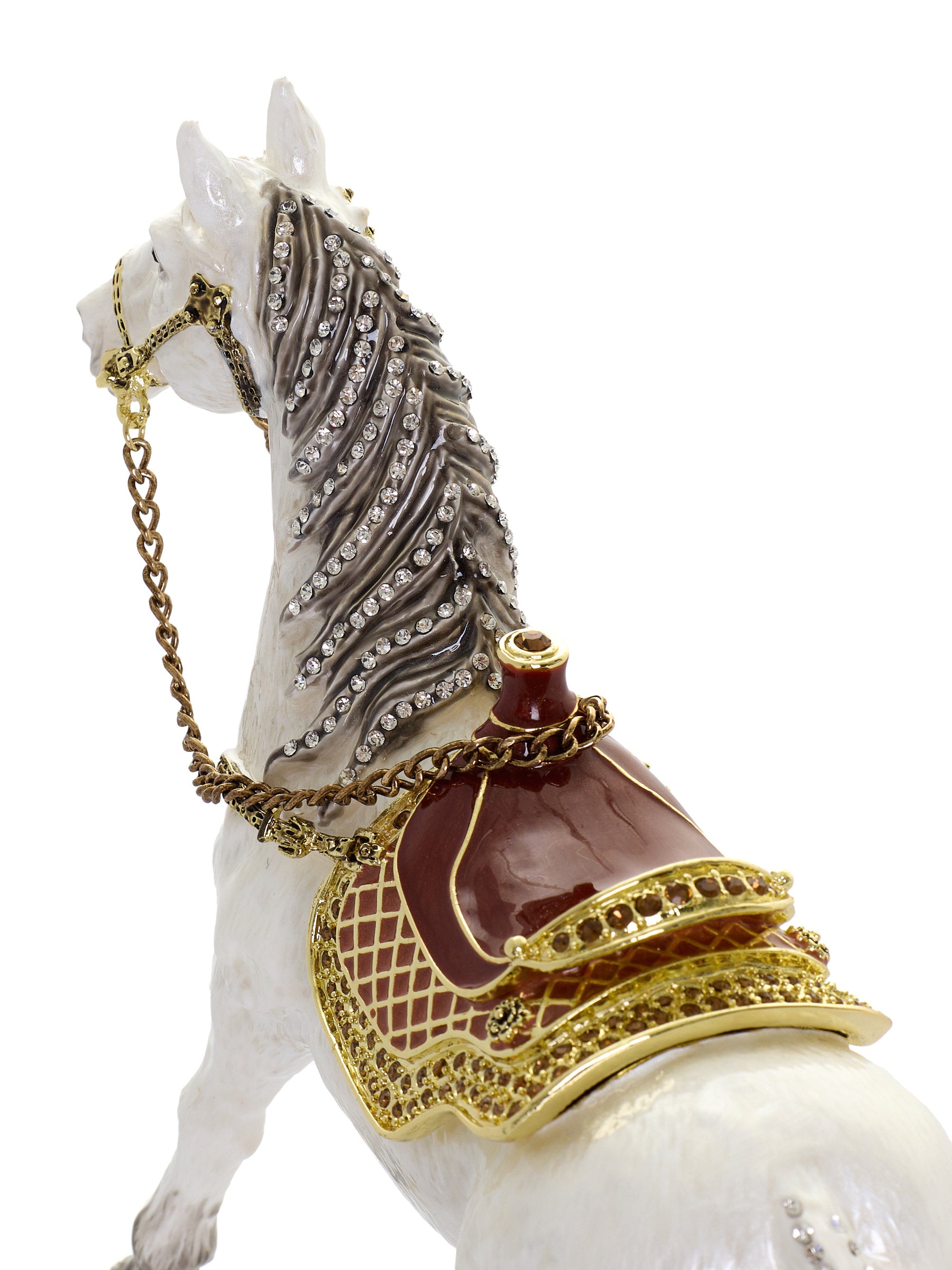 Keren Kopal White Horse Limited Edition 1-250 trinket box