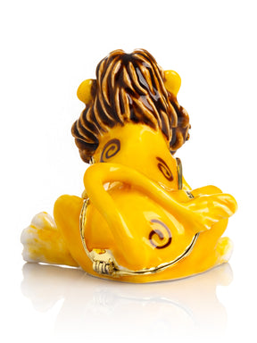 Keren Kopal Cute Lion Trinket Box