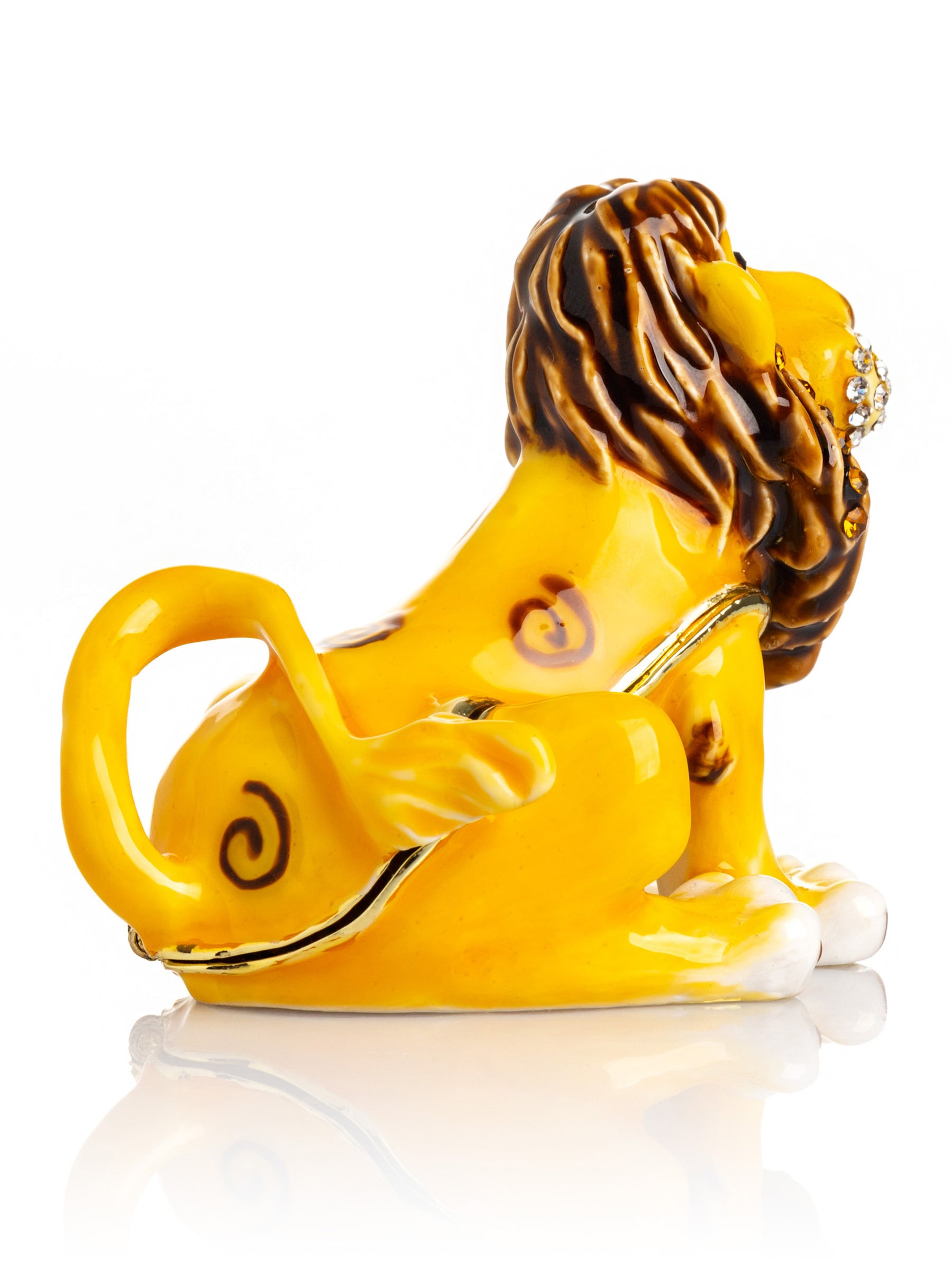 Keren Kopal Cute Lion Trinket Box