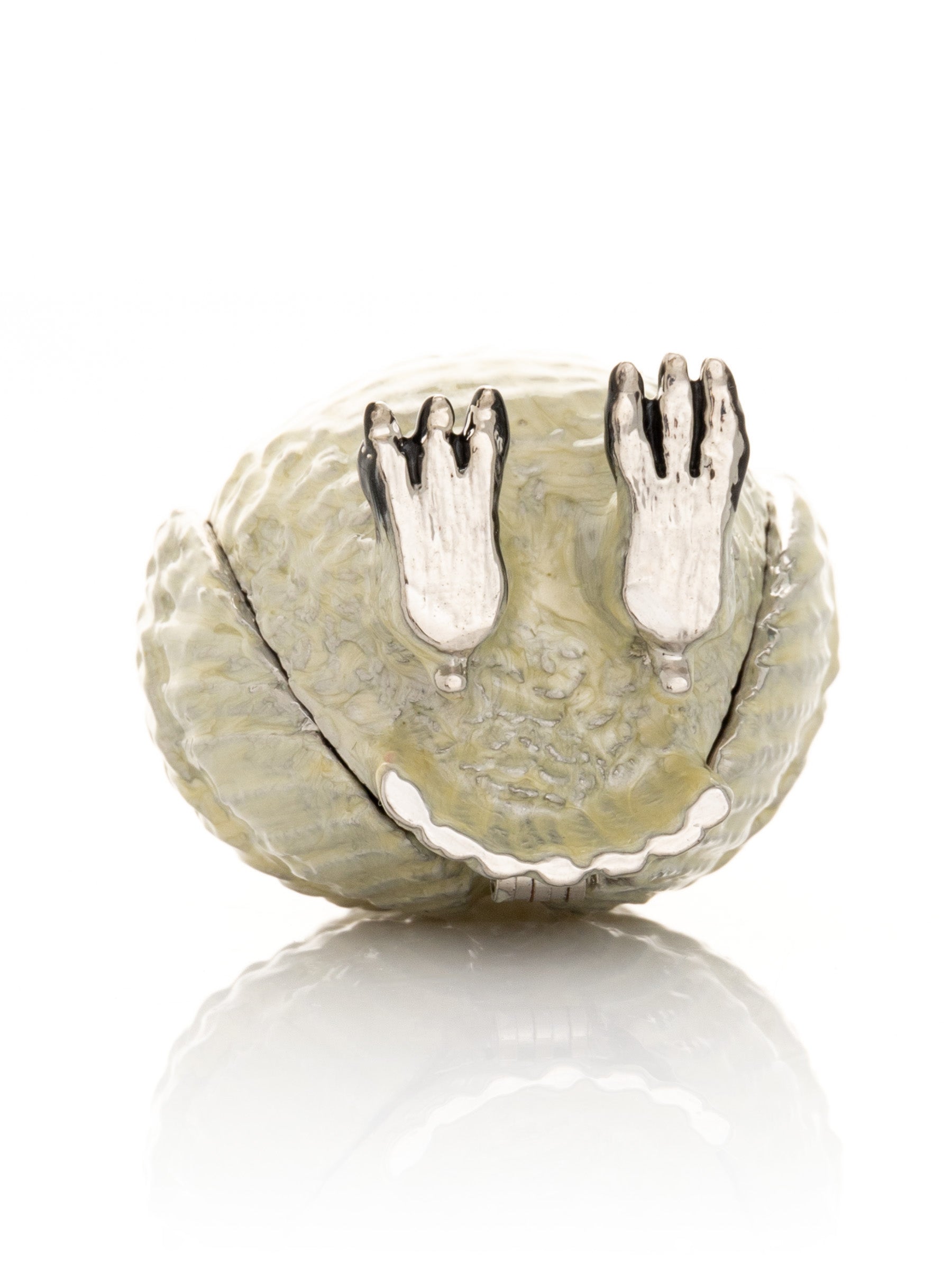 Keren Kopal Silver and White Owl