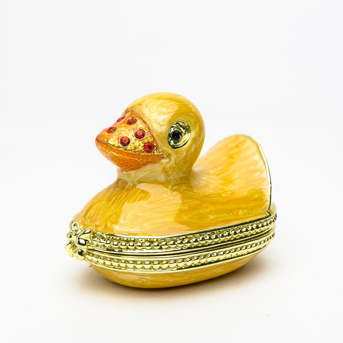 Petit canard de bain jaune