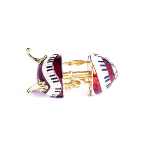 Piano Musical Carousel with Music Clef and Notes Carousel music box Keren Kopal