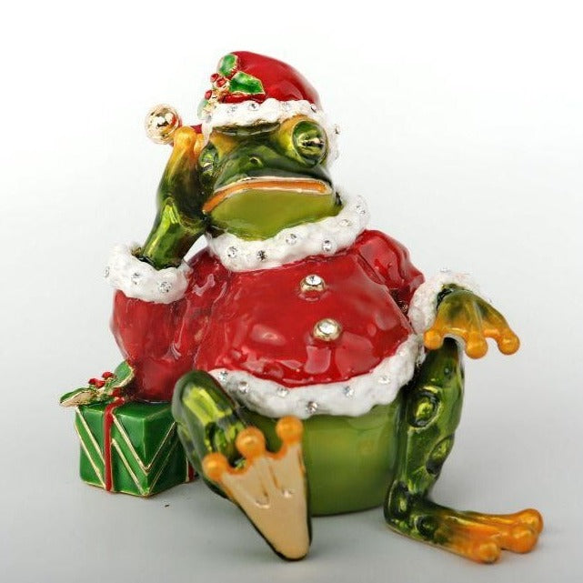 Keren Kopal Christmas Frog with Presents  101.25