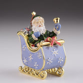 Keren Kopal Santa in Carriage