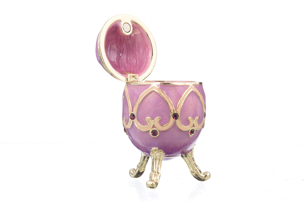 Oeuf de Fabergé violet