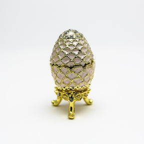 Golden Pink Faberge Egg Easter Egg Keren Kopal
