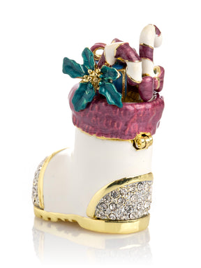 Decorated Christmas Shoe
