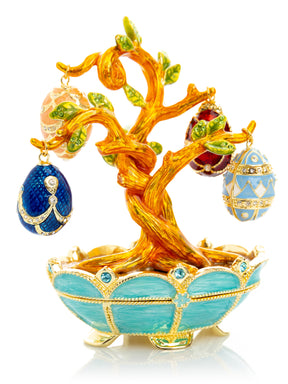  Baum mit Fabergé-Eiern